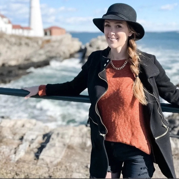 Nine West Black felt hat - Picture 4 of 9